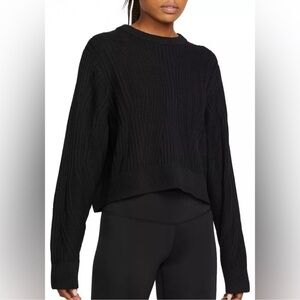 Nike Yoga Luxe Wool Blend Knit Crewneck Sweater Size Small